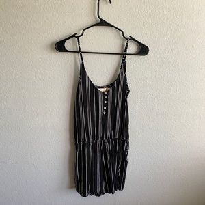 Black and White Romper